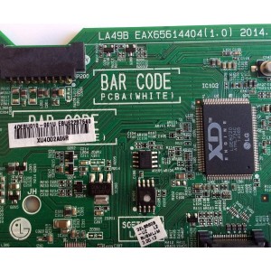 MAIN PARA TV LG / NUMERO DE PARTE EBU62287640 / EAX65614404 / EAX65614404(1.0) / 62287640 / PARTE SUSTITUTA EBR79201901 / PANEL NC320DXN VSBP1 / MODELOS 32LB560B-UZ / 32LB560B-UZ.BUSMLJM